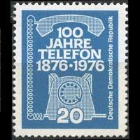 DDR 1976 - Scott# 1714 Telephone Cent. Set of 1 NH