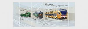 Estonia / Estland - Postfris/MNH - Sheet Electric Train 2024