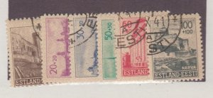 Estonia Scott #NB1-NB6 C.T.O. Stamp - Used Set