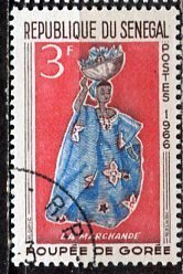 Senegal; 1966: Sc. # 263: Used Single Stamp