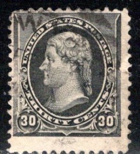 United States Scott # 228, used