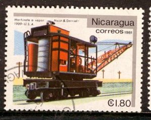 Nicaragua; 1981: Sc. # 1136: O/Used CTO Single Stamp