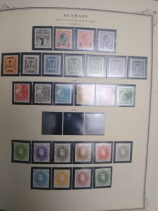 collection in album Denmark all mint to 2005 in a Scott specialty album CV $3093