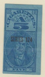 U.S. Scott #TA-334B Cigarette Stamp - Used Single