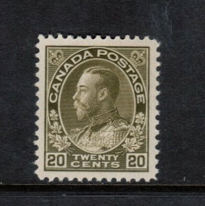 Canada #119 Extra Fine Mint Very Lightly Hinged