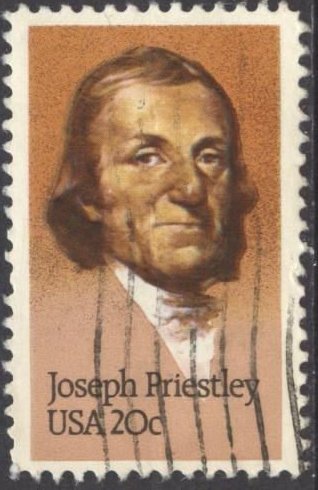 US 2038 (used) 20¢ Joseph Priestley (1983)