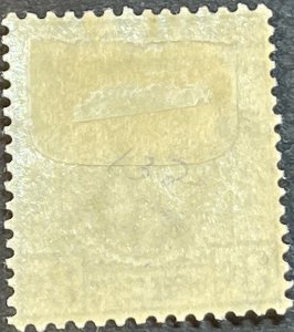 HONG KONG # 132--MINT/HINGED---SINGLE---GRAY---1931