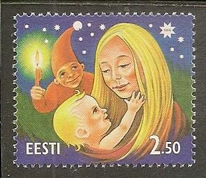 Estonia Scott 313   Christmas   MNH