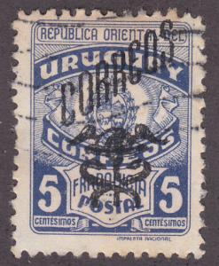 Uruguay 549 Coat of Arms O/P 1951