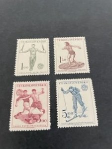 Czechoslovakia sc 466-469 MH comp set