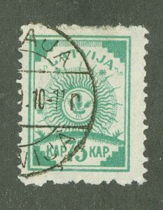 Latvia #24 Used Single