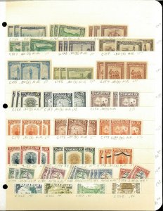 Paraguay Semi-Postal, Airmail & Official Duplicate Stock on Manila Stock Sheets