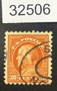 US STAMPS #439 USED  LOT #32506