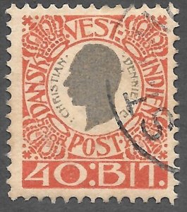 Danish West Indies (1905) - Scott # 35,    Used