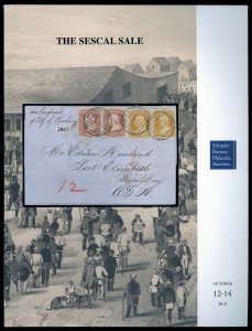 Auction Catalog: Schuyler Rumsey Sale 81: The SESCAL Sale. Oct. 12-14, 2018