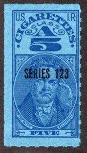 Springer TA374a (TA327a), MNH, 5 Class A Cigarettes, Series 123, 1953, USA