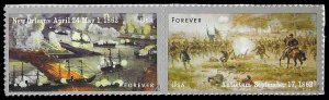 PCBstamps  US #4664/4665a Pair 90c(2x45c)Civil War:1862, MNH, (20)