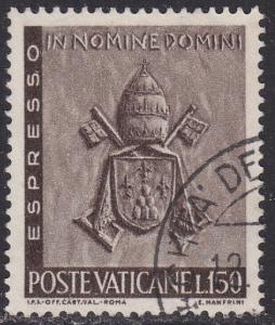 Vatican City E17 Papal Arms 1966