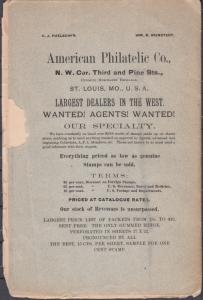 The Stamp Collectors Figaro Chicago - September 1888, No.3