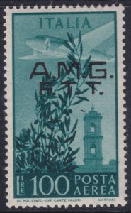 Sc# C13 Italy 1948 A.M.G. F.T.T occupation Zone A 100L issue MNH CV $127.00