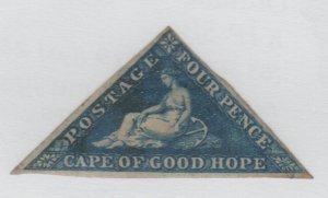 CAPE OF GOOD HOPE 34 unused part OG corner crease SG #6a CERTIFICATE