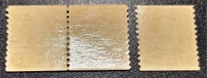 Scott Stamp# 599b-Washington 1923 2¢ Scarce Carmine-Lake.  MPH OG. SCV $650