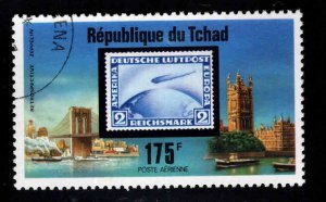 Chad TCHAD Scott C208 Used CTO  stamp