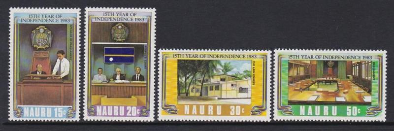 Nauru 1983 Independence Scott (264-67) MNH