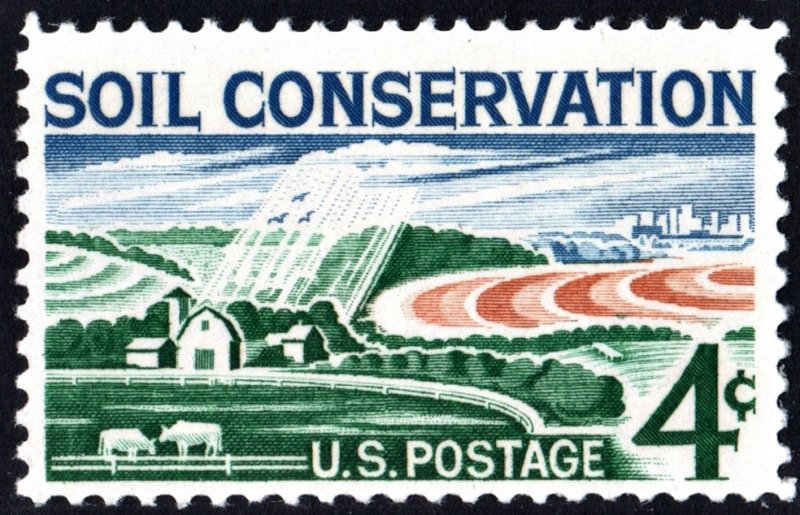 SC#1133 4¢ Soil Conservation Issue (1959) MNH