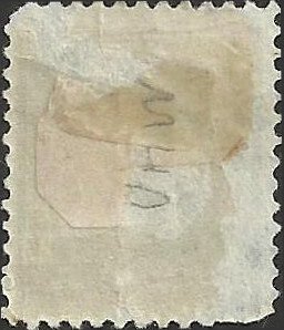 # 246 Ultramarine Mint Fault Ben Franklin