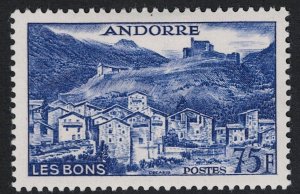 French Andorra SC# 142 Mint Hinged  - S17971