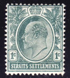 Malaya Straits Settlements Scott 105  wtmk CA  F to VF mint OG H.