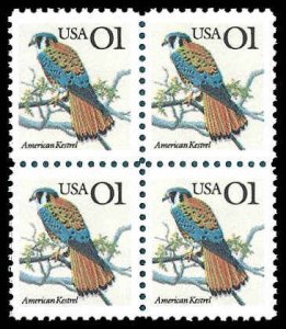 PCBstamps   US #2476 Block 4c(4x01)Kestrel, MNH, (3)