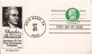 United States, First Day Cover, Government Postal Card