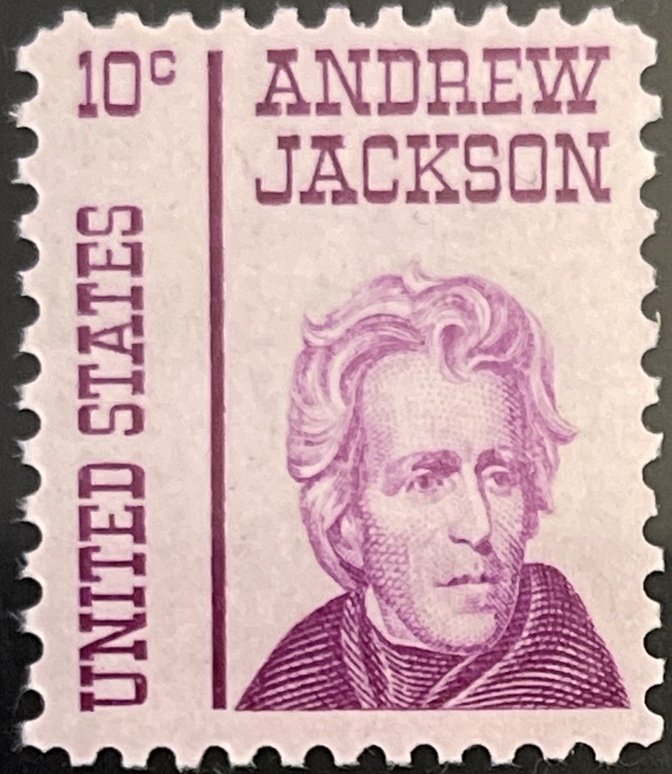 Scott #1286 1967 10¢ Prominent Americans Andrew Jackson MNH OG VF
