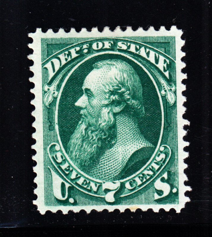 US O61 7c State Department Mint VF-XF OG H SCV $290