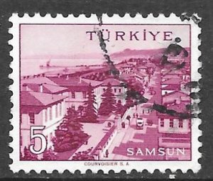 Turkey 1388: 5k Samsun, used, F-VF