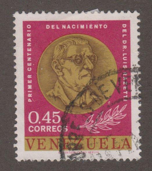 Venezuela 844 Dr. Luis Razetti 1963