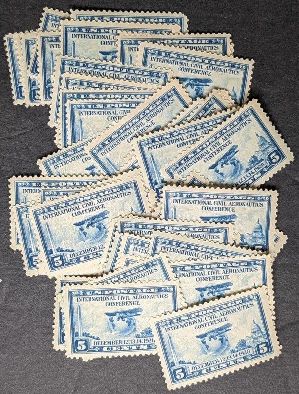 EDW1949SELL : USA 1928 Sc #650. 47 stamps. All VF MNH Many XF included Cat $329+
