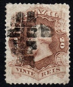 Brazil #54 F-VF Used CV $3.50 (X4311)