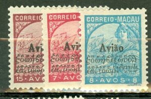 PT: Macao C1-6 mint CV $58.25; scan shows only a few