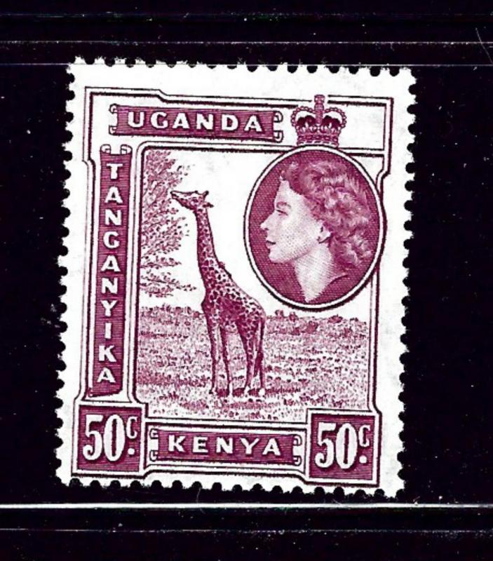 Kenya UT 110 MH 1954 Giraffe