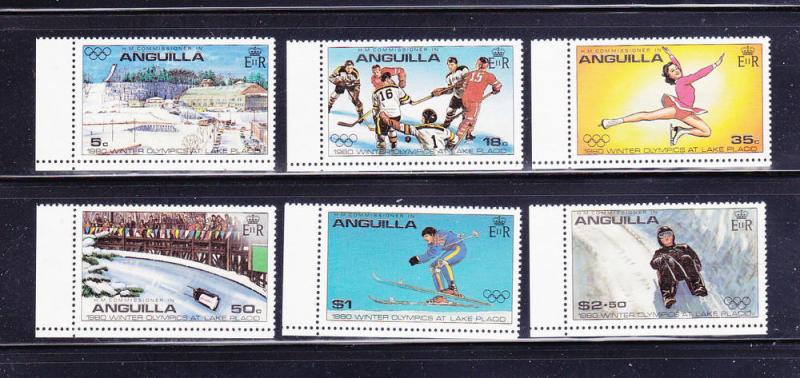 Anguilla 375-380 Set MNH Sports, Olympics