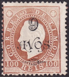 Timor 1902 Sc 88 MH*