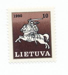 Lithuania 1991  Scott  379 MNH - 10k, Vytis, White Knight