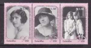 Lesotho-Sc#776a- id8-unused NH set-Queen Mother birthday-1990-