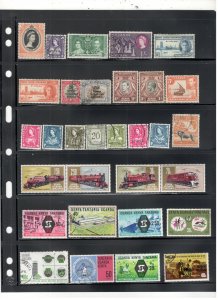 KUT COLLECTION ON STOCK SHEET MINT/USED