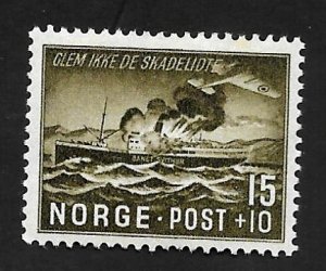 Norway 1944 - M - Scott #B36