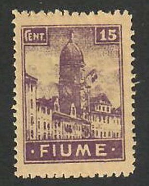 Fiume; Scott 31; 1919;  Unused;  LH