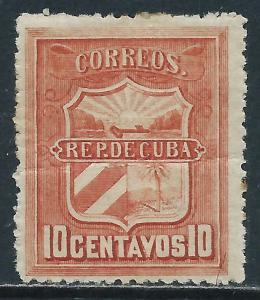Cuba, Unissued 10c, MH